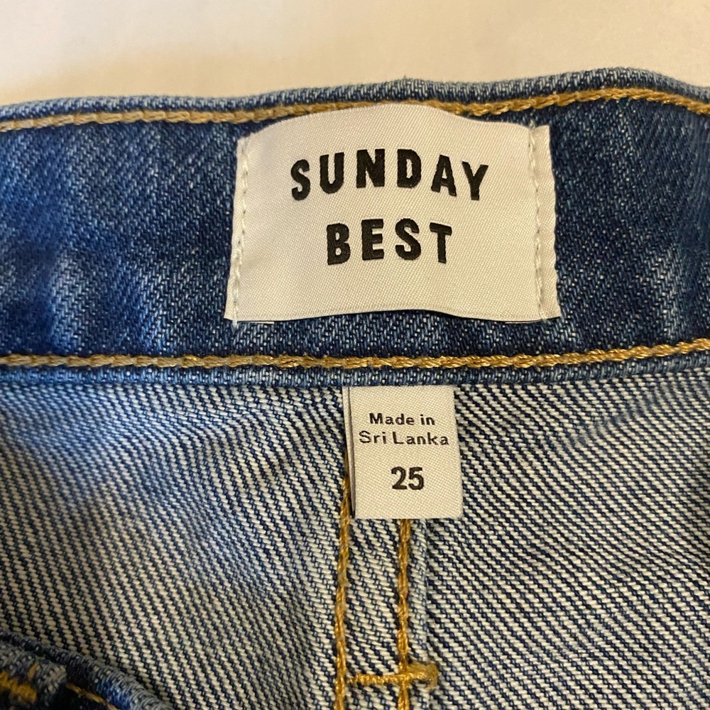 Aritzia, Sunday Best Jean skirt - Picture 6 of 7